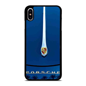 PORSCHE CAR LOGO HOOD EMBLEM iPhone XS Max Case Cover