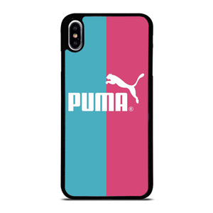 PUMA LOGO BLUE PINK ICON iPhone XS Max Case Cover