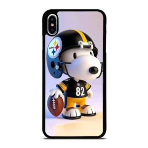 SNOOPY PITTSBURGH STEELERS FOOTBALL iPhone XS Max Case Cover