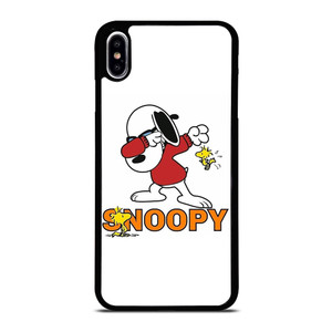 SNOOPY THE PEANUTS DAB STYLE iPhone XS Max Case Cover