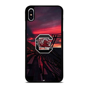 SOUTH CAROLINA GAMECOCKS FOOTBALL UNIVERSITY LOGO iPhone XS Max Case Cover