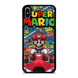 SUPER MARIO BROSS NINTENDO GAME MARIO CART iPhone XS Max Case Cover