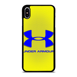 UNDER ARMOUR LOGO BLUE YELLOW iPhone XS Max Case Cover