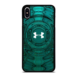 UNDER ARMOUR LOGO LIQUID GREEN iPhone XS Max Case Cover UNDER ARMOUR LOGO LIQUID GREEN iPhone XS Max Case Cover