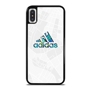 ADIDAS LOGO FLORAL SUMMER ICON iPhone X / XS Case Cover