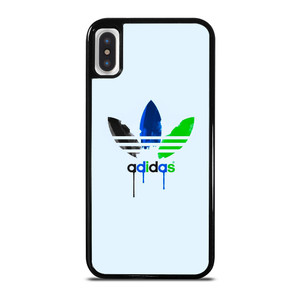 ADIDAS LOGO GREEN BLUE ICON iPhone X / XS Case Cover ADIDAS LOGO GREEN BLUE ICON iPhone X / XS Case Cover