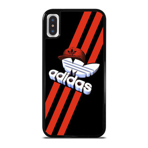 ADIDAS LOGO RED HAT iPhone X / XS Case Cover ADIDAS LOGO RED HAT iPhone X / XS Case Cover