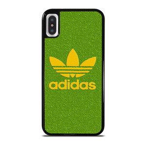 ADIDAS LOGO YELLOW GREEN iPhone X / XS Case Cover