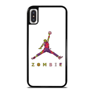AIR ZOMBIE JORDAN PARODY LOGO iPhone X / XS Case Cover AIR ZOMBIE JORDAN PARODY LOGO iPhone X / XS Case Cover
