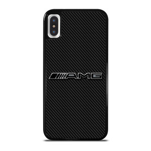 AMG MERCEDES BENZ LOGO CARBON iPhone X / XS Case Cover