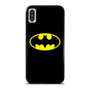 BATMAN CLASSIC RETRO LOGO DC SUPERHERO iPhone X / XS Case Cover