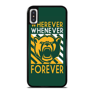 BAYLOR BEARS LOGO BASKETBALL UNIVERSITY FOREVER iPhone X / XS Case Cover