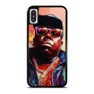 BIGGIE SMALL NOTORIOUS BIG RAPPER ART iPhone X / XS Case Cover