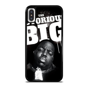 BIGGIE SMALL THE NOTORIOUS BIG RAPPER iPhone X / XS Case Cover