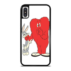 BUGS BUNNY AND GOSSAMER CARTOON iPhone X / XS Case Cover