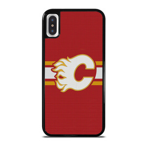 CALGARY FLAMES HOCKEY TEAM LOGO iPhone X / XS Case Cover