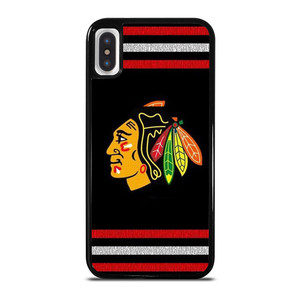 CHICAGO BLACKHAWKS HOCKEY TEAM LOGO ICON iPhone X / XS Case Cover