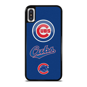 CHICAGO CUBS ICON BASEBALL TEAM LOGO iPhone X / XS Case Cover