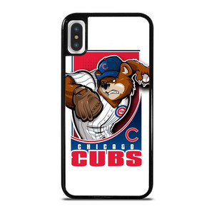 CHICAGO CUBS LOGO BASEBALL TEAM ICON iPhone X / XS Case Cover