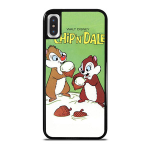 CHIP AND DALE DISNEY CLASSIC CARTOON iPhone X / XS Case Cover