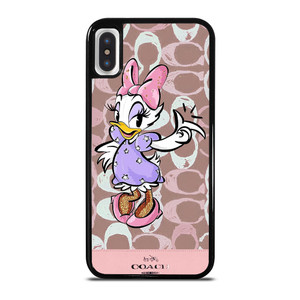 COACH NEW YORK DAISY DUCK DISNEY iPhone X / XS Case Cover