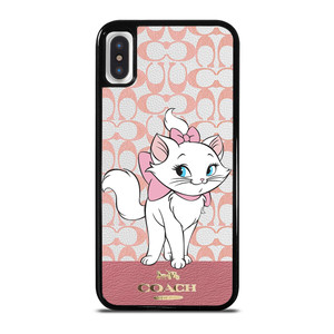 COACH NEW YORK LOGO ARISTOCAT MARIE DISNEY iPhone X / XS Case Cover