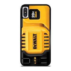 DEWALT TOOL LOGO JOBSITE LED SPOTLIGHT iPhone X / XS Case Cover
