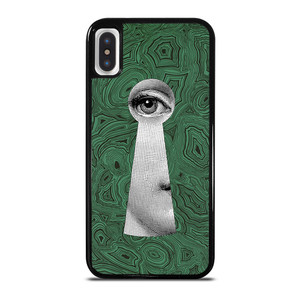 FORNASETTI MALACHITE EYE KEY iPhone X / XS Case Cover