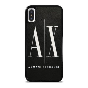 GIROGIO ARMANI LOGO EXCHANGE AX iPhone X / XS Case Cover