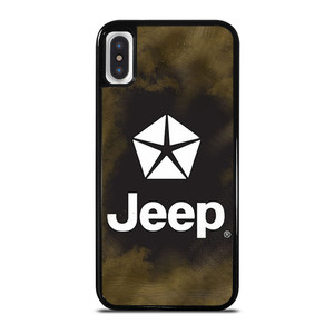 JEEP LOGO OFF ROAD CAR ICON iPhone X / XS Case Cover