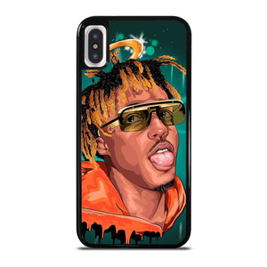 JUICE WRLD RAPPER FACE ART iPhone X / XS Case Cover
