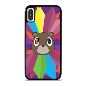 KANYE WEST DROPOUT BEAR FACE ICON iPhone X / XS Case Cover