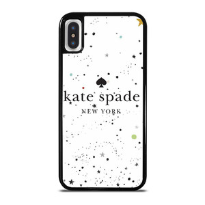 KATE SPADE NEW YORK LOGO STARS iPhone X / XS Case Cover KATE SPADE NEW YORK LOGO STARS iPhone X / XS Case Cover