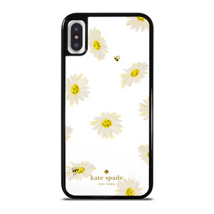 KATE SPADE NEW YORK LOGO SUN FLOWERS ICON iPhone X / XS Case Cover KATE SPADE NEW YORK LOGO SUN FLOWERS ICON iPhone X / XS Case Cover