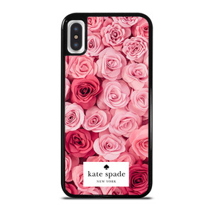 KATE SPADE NEW YORK ROSE PINK RED iPhone X / XS Case Cover