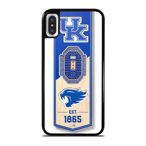 KENTUCKY WILD CATS UNIVERSITY BASKETBALL TEAM LOGO 1865 iPhone X / XS Case Cover