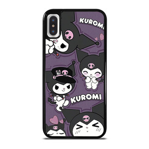 KUROMI CAT CARTOON iPhone X / XS Case Cover