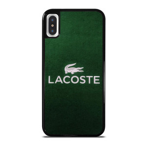 LACOSTE FASHION LOGO GREEN ICON iPhone X / XS Case Cover
