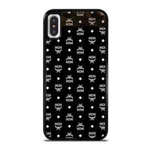 MCM MICHAEL CROMER MUNICH BLACK LOGO iPhone X / XS Case Cover