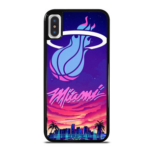 MIAMI HEAT BASKETBALL TEAM LOGO iPhone X / XS Case Cover
