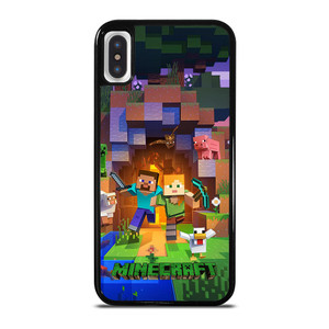 MINECRAFT GAMES WALLPAPER iPhone X / XS Case Cover