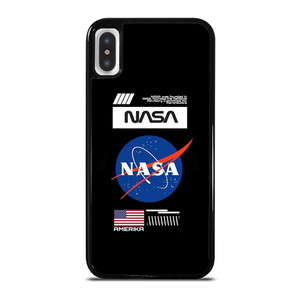 NASA AMERIKA LOGO iPhone X / XS Case Cover NASA AMERIKA LOGO iPhone X / XS Case Cover