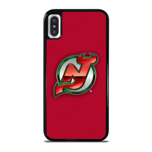 NEW JERSEY DEVILS HOCKEY TEAM LOGO iPhone X / XS Case Cover