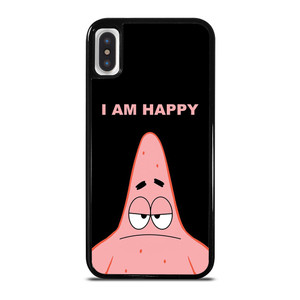 PATRICK STAR I AM HAPPY SPONGEBOB SQUAREPANTS iPhone X / XS Case Cover