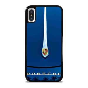 PORSCHE CAR LOGO HOOD EMBLEM iPhone X / XS Case Cover