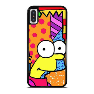 ROMERO BRITTO BART SIMPSONS ART iPhone X / XS Case Cover