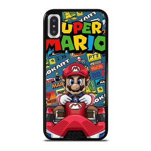 SUPER MARIO BROSS NINTENDO GAME MARIO CART iPhone X / XS Case Cover