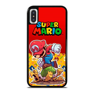 SUPER MARIO BROSS NINTENDO GAME iPhone X / XS Case Cover