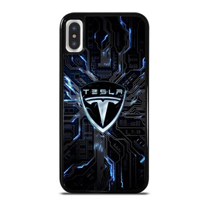 TESLA ELECTRIC CAR LOGO iPhone X / XS Case Cover