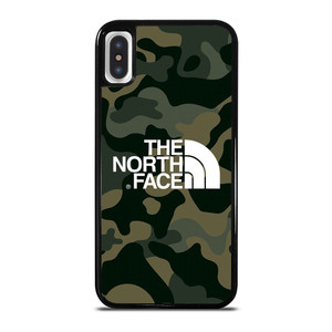 THE NORTH FACE LOGO CAMO iPhone X / XS Case Cover